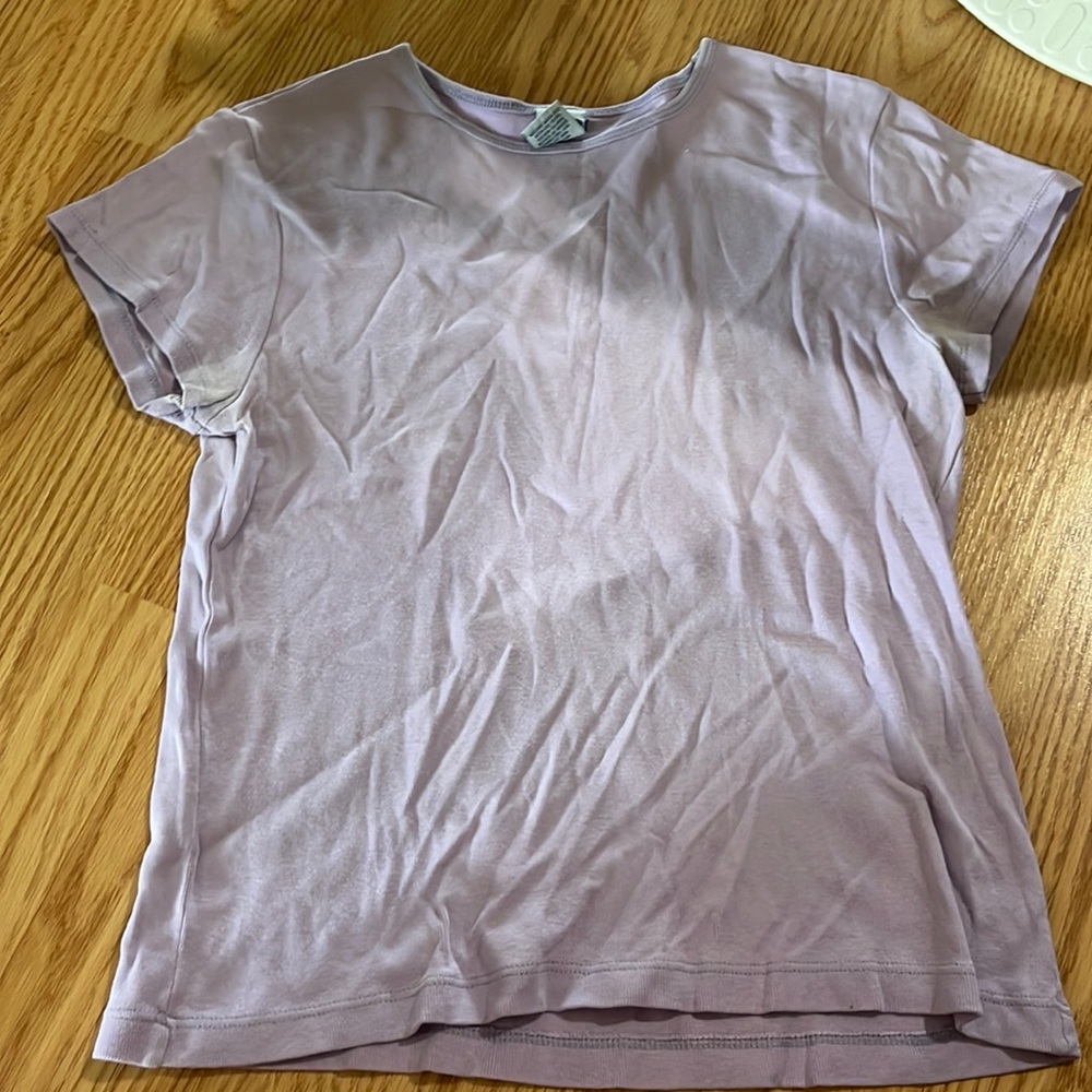 Old Navy (girls) size 16 Lavender cotton top